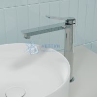 Смеситель для настольного умывальника, глянцевый хром, Parker, IDDIS, PARSB01i01
