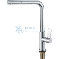 Смеситель для кухни однорычажный хром с выдвижным изливом Haiba HB70501