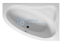 Акриловая ванна Riho Lyra 153x100 асимметричная B022001005