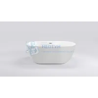 Акриловая ванна Black & White Swan 180x75 отдельностоящая овальная 111SB00