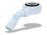 Сифон для душевого поддона АНИ пласт E451CL 1 1/2" 60 мм