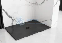 Поддон для душа REA ROCK BLACK 120x80 REA-K4579