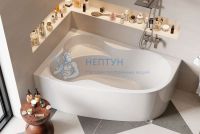 Акриловая ванна Vagnerplast Melite 160x105 асимметричная VPBA163MEL3LX-04