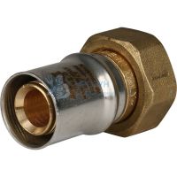 Муфта пресс с накидной гайкой 20x3/4" Stout SFP-0016-003420
