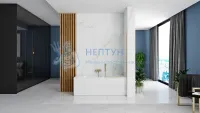 Ограждение на ванну REA ELEGANT 70 Gold REA-W5600