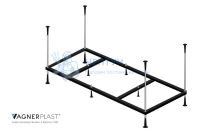 Каркас к прямоугольным ваннам VAGNERPLAST 140x70