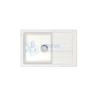 Мойка Agata 16/G31 Белый 740x490х210 матовая из искусственного камня