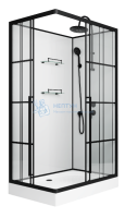Душевая кабина Niagara Standart ST120/80/15QR/KL/BKT 1200x800x2250