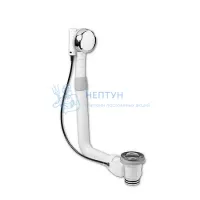 Слив-перелив для ванны Jacob Delafon Volute 18669D-CP хром