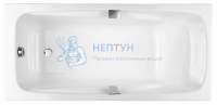 Чугунная ванна Jacob Delafon Repos 170x80 прямоугольная E2915-00