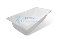Ванна Эстет Delta 190 silk ФР-00014534 190х90 пристенная прямоугольная