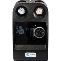 Насосная группа с прямым контуром 1" с насосом Grundfos UPSO 25-65 в теплоизоляции STOUT SDG-0001