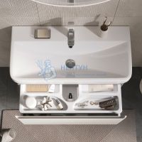 Подвесная тумба с умывальником EQUIL Elegante tpELGNT80.1Y (9595)-25.27