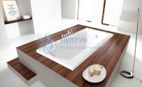 Акриловая ванна C-Bath Clio 170x70 прямоугольная CBQ003006