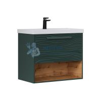 Подвесная тумба с умывальником EQUIL Gleam tpGLEAM80.1Y.N-34