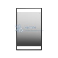 Зеркало PLAZA Next 60, черное матовое