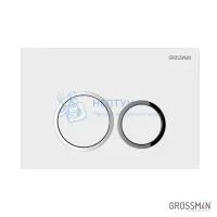 Комплект Grossman инсталляция Galaxy 900.K31.01.000+клавиша смыва 700.K31.01.000.000 белый глянцевый