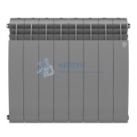 Биметаллический радиатор Royal Thermo BiLiner 500 Silver Satin 8 секции