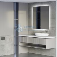 Зеркало ABBER See AG6103S-0.6 с подсветкой, сенсорный выключатель, диммер