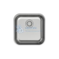 Мойка нерж. сталь, сатин, 446*446, Mate, Iddis MAT44S0i77