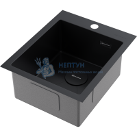 Прямоугольная одинарная мойка Omoikiri Akisame 41 Графит 4997011
