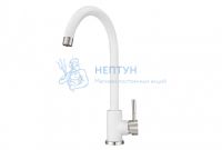Смеситель для кухни Point PN3101W белый