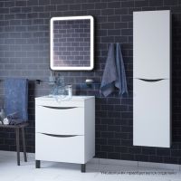 Тумба напольная, белая, 60 см, Cloud, Iddis CLO60WFi95. Подходит ум. 0136000i28