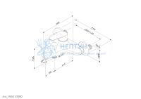 Смеситель для ванны с неподвижным изливом Am.Pm Joy F85E10000