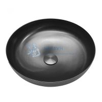 Раковина накладная Abber Wasser Kreis AF2412GM оружейная сталь