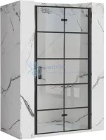 Душевая складная дверь REA MOLIER 80 Black REA-K8537