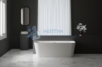 Акриловая ванна Abber 160x75 прямоугольная белая AB9223-1.6