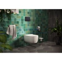 Кнопка Berges Wasserhaus для инсталляции NOVUM F5 Soft Touch черная