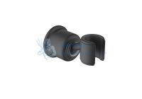 Держатель ручного душа AQUATEK, матовый черный AQ2407MB КЛАССИК