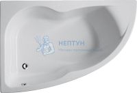 Акриловая ванна Jacob Delafon Micromega 150x100 асимметричная E60219RU