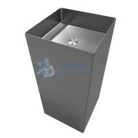 Раковина отдельностоящая Abber Wasser Kreis AF2413GM оружейная сталь