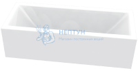 Акриловая ванна C-Bath Poseidon 180x80 прямоугольная CBQ008002