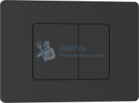 Клавиша смыва 246 х 165 мм, черный матовый, нержавеющая сталь IBERICA BLANCA IB.B011.002.003