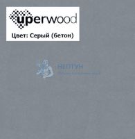 Тумба с раковиной для ванной подвесная Uperwood Tanos-Classic Quartz 100х45х55 см, белая графит/бетон