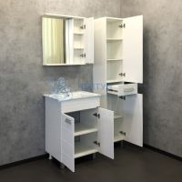 Шкаф-колонна Comforty Модена 35М белый матовый 00-00001645