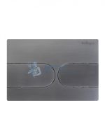 Кнопка смыва BelBagno BB-11-GM, оружейная сталь