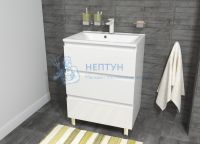 Тумба с раковиной Эстет Bali New 65 ФР-00009963 напольная универсальная 3 ящика