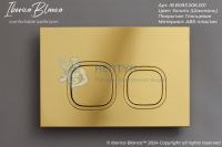 Клавиша смыва 246 х 165 мм, золото глянцевое, ABS пластик IBERICA BLANCA IB.B083.006.001