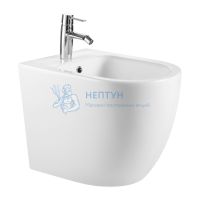 Биде ABBER Bequem AC1152 приставное белое