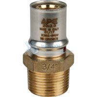 Муфта пресс 20x3/4" НР Stout SFP-0001-003420