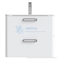 Тумба подвесная, белая, 60 см, Brick, Iddis BRI60W0i95. Подходит умывальник: 0106000i28