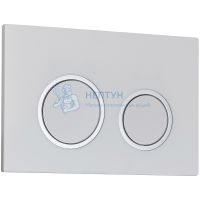 Клавиша смыва Veconi FLUSH V11 FLV11-W белая глянцевая