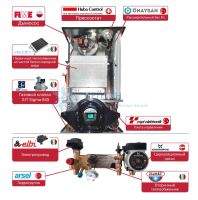 Настенный газовый двухконтурный котел Federica Bugatti VARME 12 (14,1 кВт)