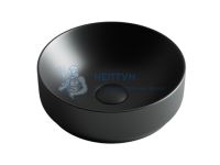 Умывальник накладной Черный матовый 350x350x120 Ceramicanova CN6007