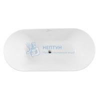 Акриловая ванна BelBagno 170x80 отдельностоящая овальная BB413-1700-800