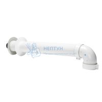 Комплект коаксиальный для прохода через стену STOUT SCA-6010-240850 совместим с Bosch, Buderus